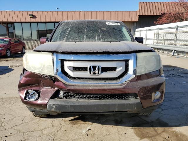 5FNYF4H46BB059090 - 2011 HONDA PILOT EX BURGUNDY photo 5