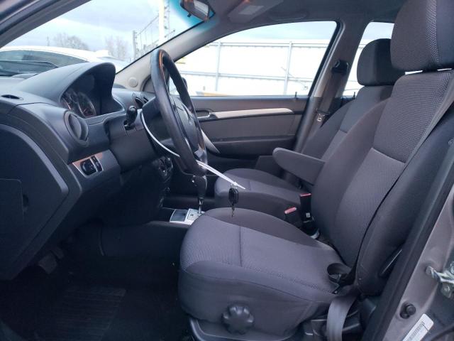 KL1TD5DE2BB225314 - 2011 CHEVROLET AVEO LS ნაცრისფერი ფოტო 7