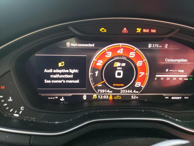 WAUC4CF50JA059838 - 2018 AUDI S5 PRESTIGE CHARCOAL photo 9