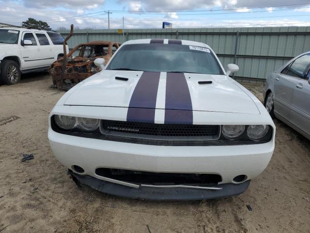 2C3CDYAG2DH581535 - 2013 DODGE CHALLENGER SXT WHITE photo 5