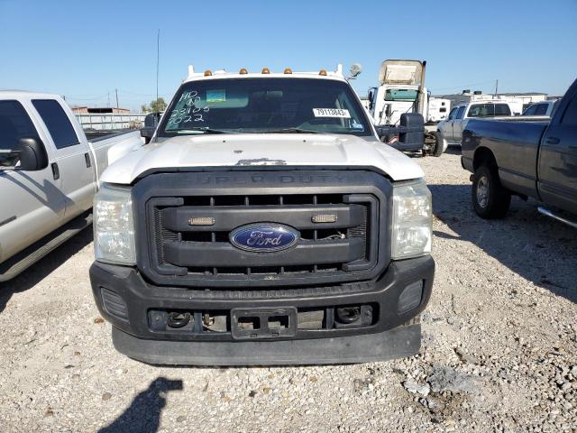 1FDRF3HT2CEB69526 - 2012 FORD F350 SUPER DUTY WHITE photo 5