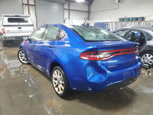 1C3CDFBA9DD709233 - 2013 DODGE DART SXT BLUE photo 2