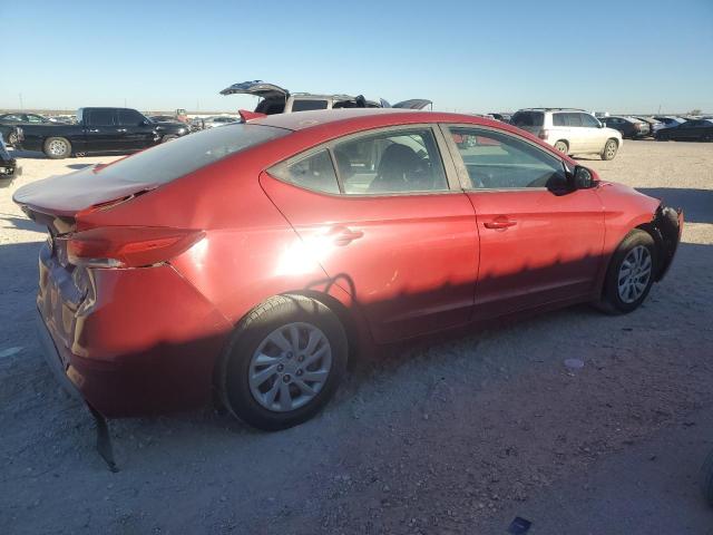 KMHD74LF1HU382849 - 2017 HYUNDAI ELANTRA SE RED photo 3