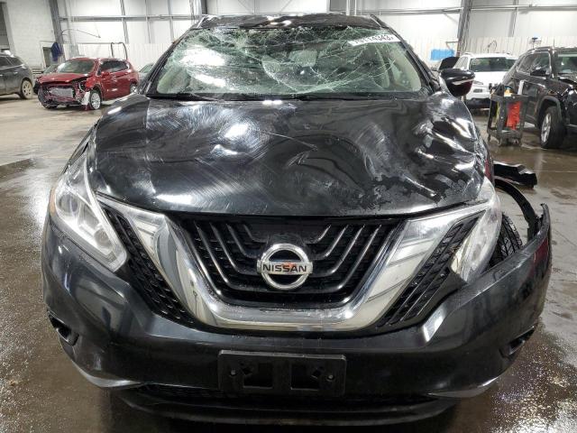 5N1AZ2MHXFN273492 - 2015 NISSAN MURANO S BLACK photo 5