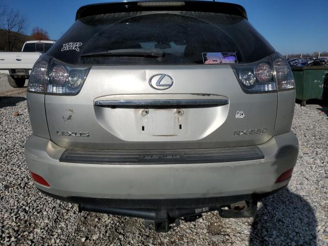 JTJGA31U050047077 - 2005 LEXUS RX 330 SILVER photo 6