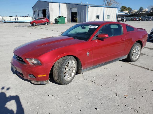 1ZVBP8AM5C5266946 - 2012 FORD MUSTANG MAROON photo 1