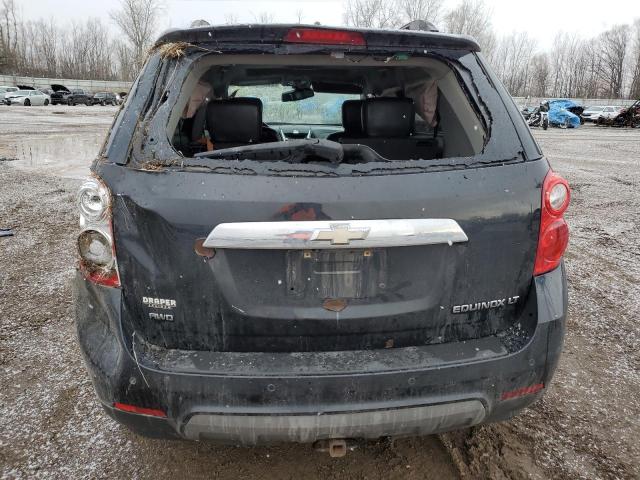 2CNFLNEWXA6288819 - 2010 CHEVROLET EQUINOX LT BLACK photo 6