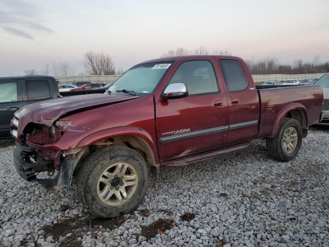 5TBBT44124S447032 - 2004 TOYOTA TUNDRA ACCESS CAB SR5 BURGUNDY photo 1