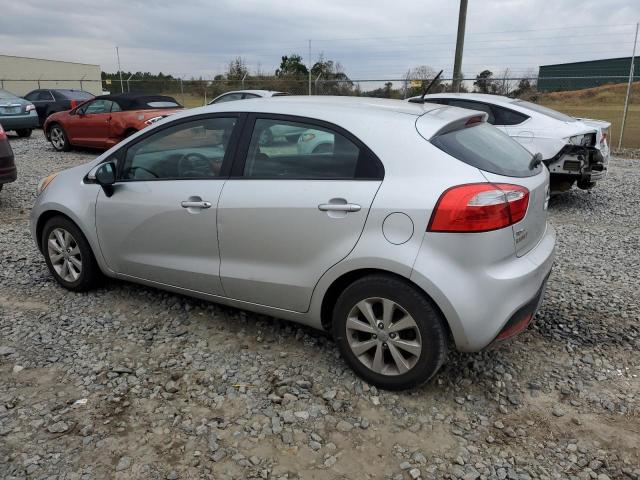 KNADN5A3XD6136838 - 2013 KIA RIO EX SILVER photo 2