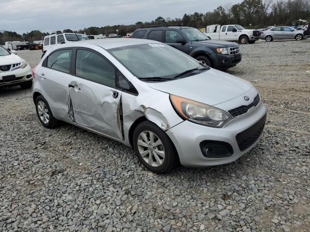 KNADN5A3XD6136838 - 2013 KIA RIO EX SILVER photo 4