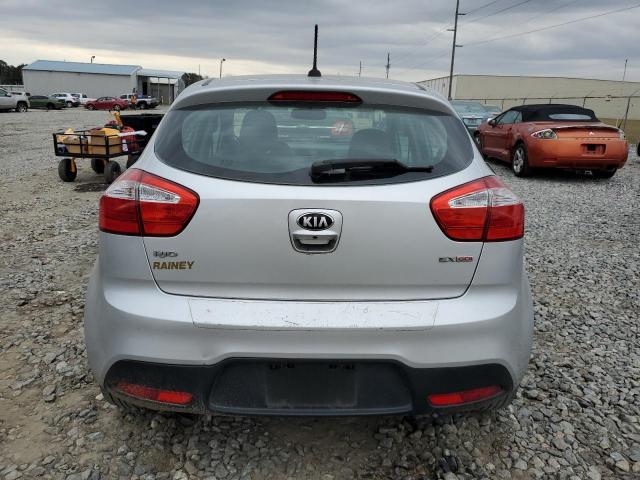 KNADN5A3XD6136838 - 2013 KIA RIO EX SILVER photo 6