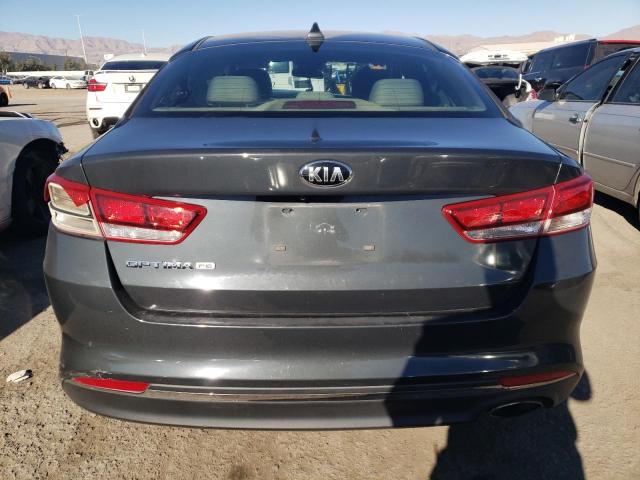 KNAGT4L36G5084872 - 2016 KIA OPTIMA LX GRAY photo 6