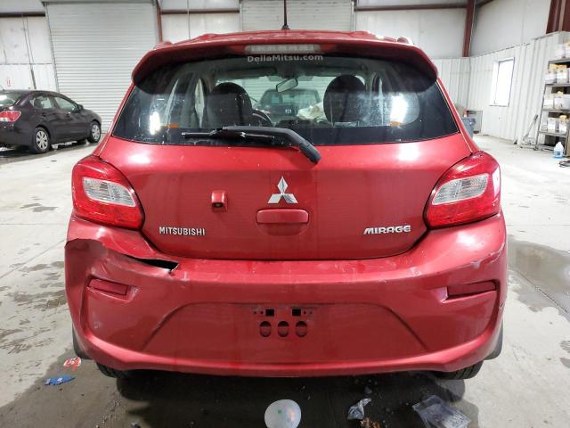 ML32A3HJ1JH000292 - 2018 MITSUBISHI MIRAGE ES RED photo 6