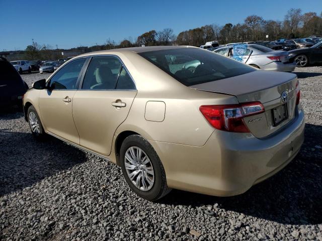 4T1BF1FK6CU031025 - 2012 TOYOTA CAMRY BASE GOLD photo 2