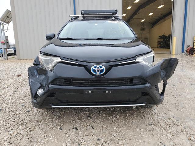 JTMRJREV5GD015089 - 2016 TOYOTA RAV4 HV XLE BLACK photo 5