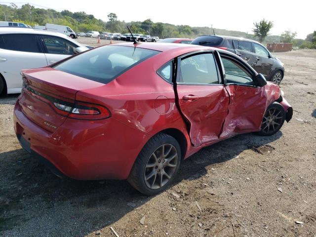 1C3CDFBA1DD338682 - 2013 DODGE DART SXT RED photo 3