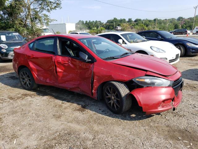 1C3CDFBA1DD338682 - 2013 DODGE DART SXT RED photo 4