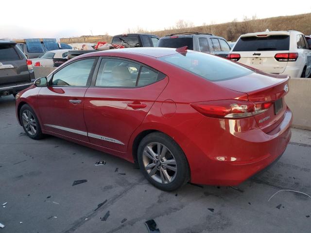 KMHD84LF3HU188367 - 2017 HYUNDAI ELANTRA SE RED photo 2