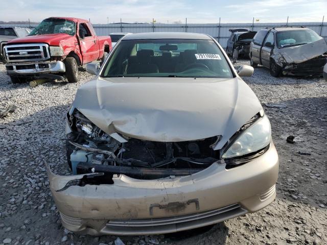 4T1BE30K35U584869 - 2005 TOYOTA CAMRY LE TAN photo 5