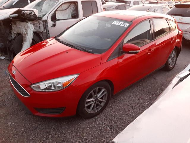 1FADP3K23GL263997 - 2016 FORD FOCUS SE RED photo 1