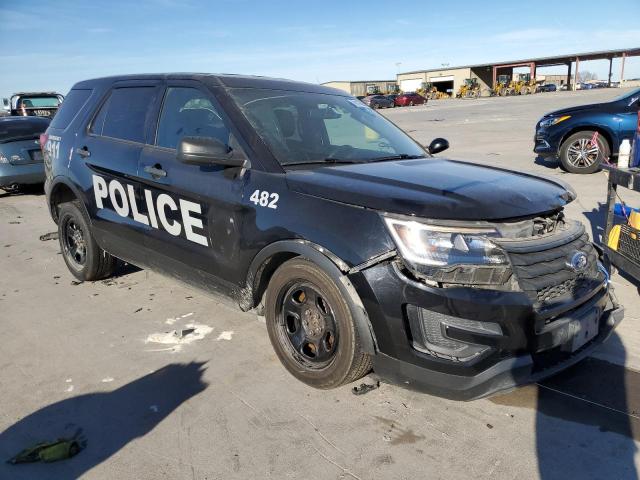 1FM5K8AR5JGA21054 - 2018 FORD EXPLORER POLICE INTERCEPTOR BLACK photo 4