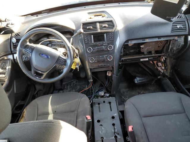 1FM5K8AR5JGA21054 - 2018 FORD EXPLORER POLICE INTERCEPTOR BLACK photo 8
