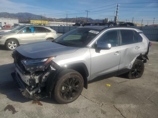 4T3T6RFV6NU071290 - 2022 TOYOTA RAV4 SE SILVER photo 1