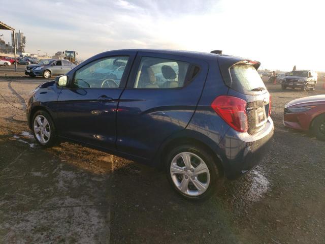 KL8CB6SA0NC007593 - 2022 CHEVROLET SPARK LS BLUE photo 2