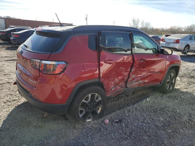 3C4NJDDB7JT451145 - 2018 JEEP COMPASS TRAILHAWK RED photo 3