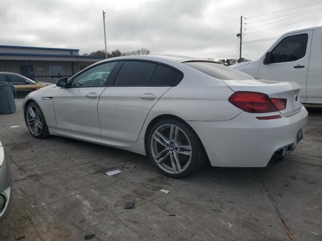 WBA6D4C54HD977706 - 2017 BMW 650 I GRAN COUPE WHITE photo 2