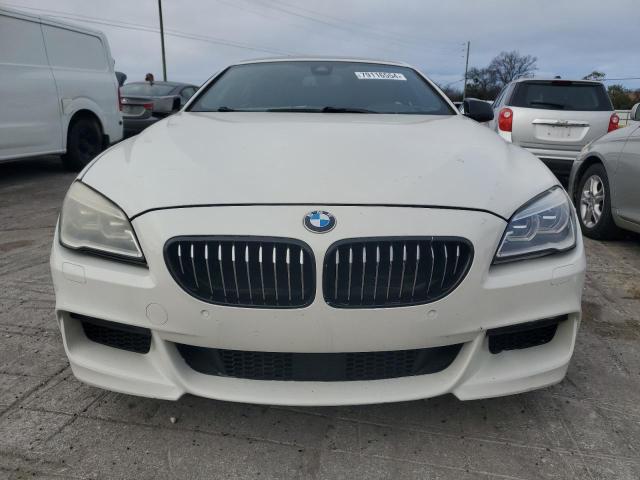 WBA6D4C54HD977706 - 2017 BMW 650 I GRAN COUPE WHITE photo 5