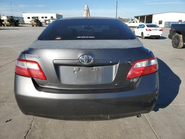 4T4BE46K77R004593 - 2007 TOYOTA CAMRY CE GRAY photo 6