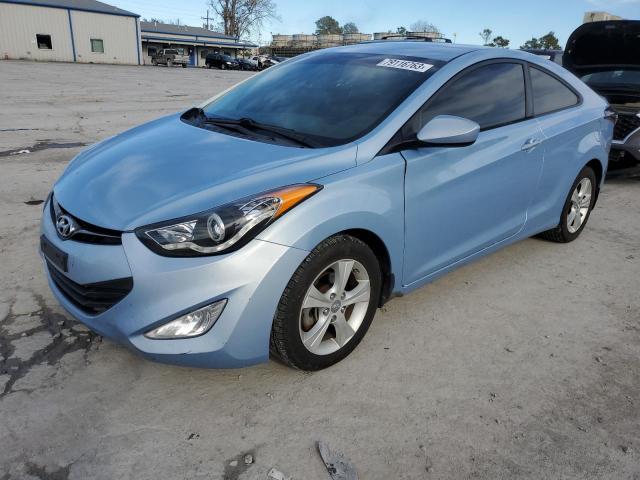 KMHDH6AE6DU020545 - 2013 HYUNDAI ELANTRA CO GS SILVER photo 1