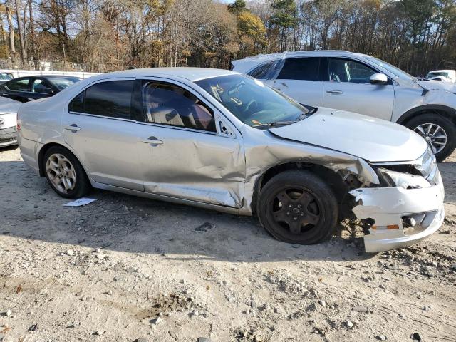 3FAHP0HA9BR254973 - 2011 FORD FUSION SE SILVER photo 4