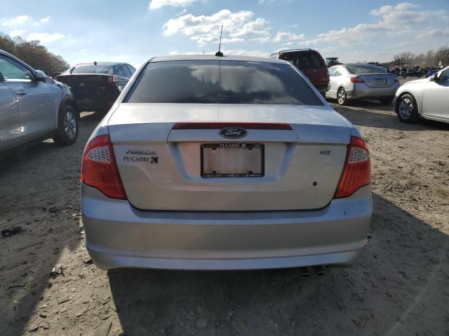 3FAHP0HA9BR254973 - 2011 FORD FUSION SE SILVER photo 6