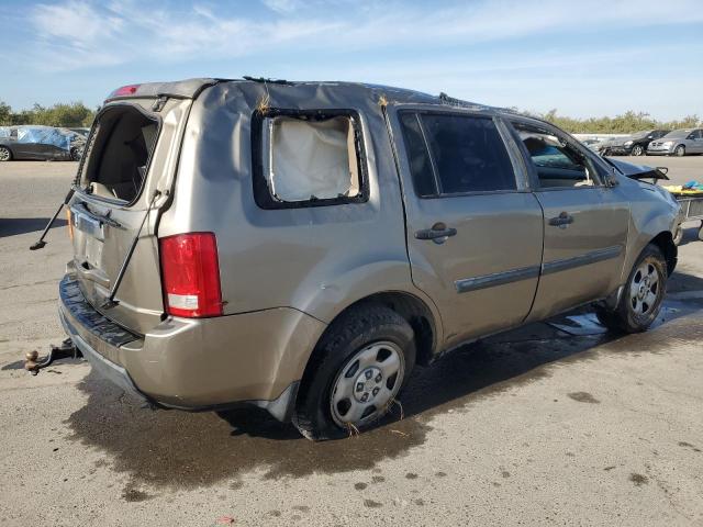 5FNYF38239B025921 - 2009 HONDA PILOT LX TAN photo 3