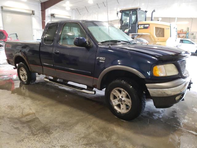 2FTRX18L33CA66014 - 2003 FORD F150 BLUE photo 4