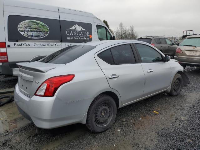 3N1CN7AP6GL908147 - 2016 NISSAN VERSA S SILVER photo 3