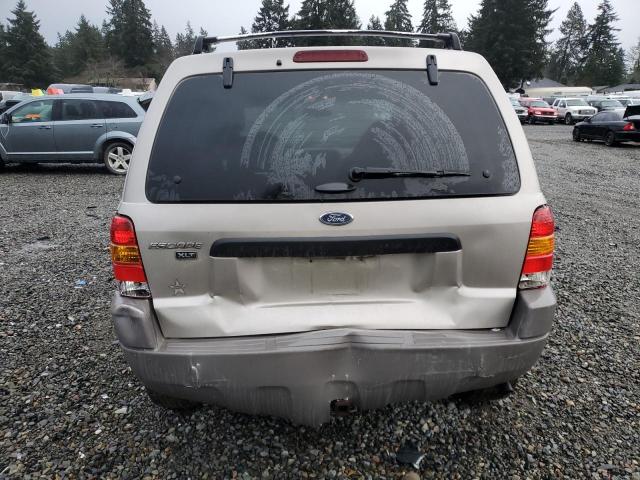 1FMCU04131KC61600 - 2001 FORD ESCAPE XLT GRAY photo 6