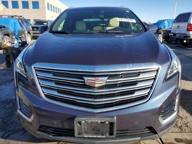 1GYKNDRS3JZ198229 - 2018 CADILLAC XT5 LUXURY BLUE photo 5