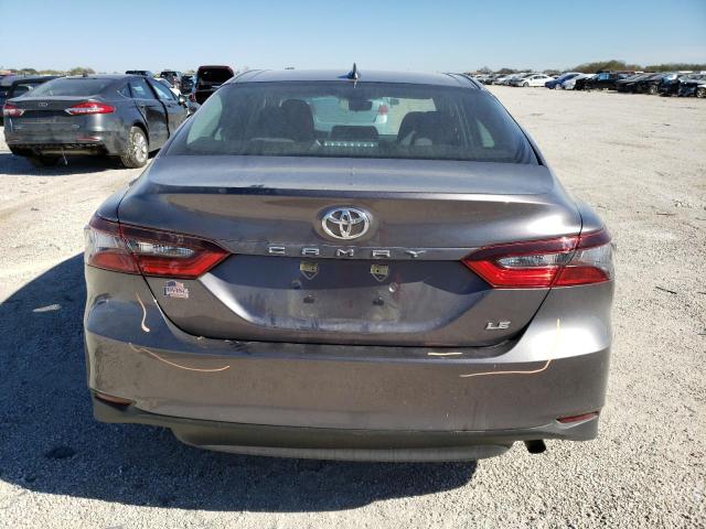 4T1C11AK5NU649644 - 2022 TOYOTA CAMRY LE GRAY photo 6