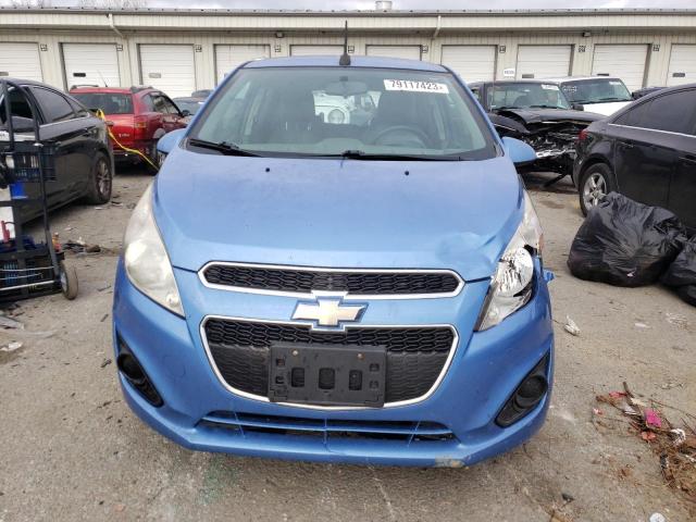 KL8CB6S91EC554412 - 2014 CHEVROLET SPARK LS BLUE photo 5