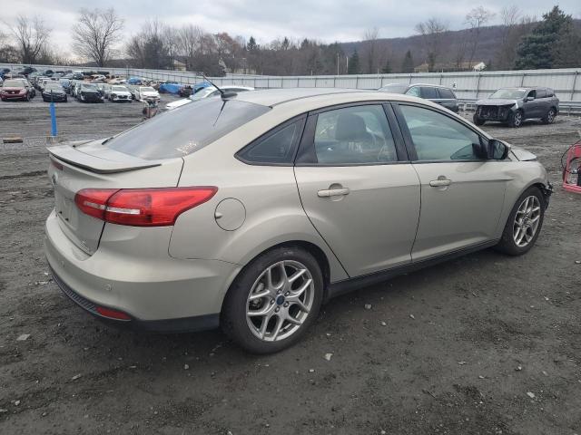 1FADP3F27FL230543 - 2015 FORD FOCUS SE BEIGE photo 3