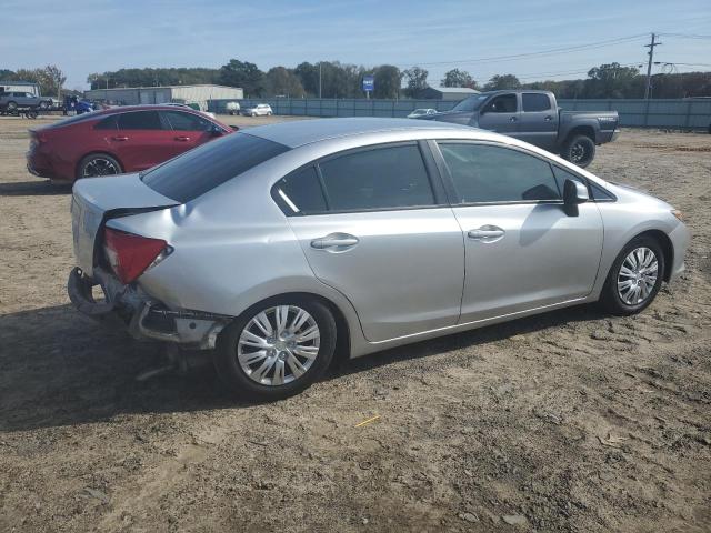 19XFB2F51CE018828 - 2012 HONDA CIVIC LX SILVER photo 3