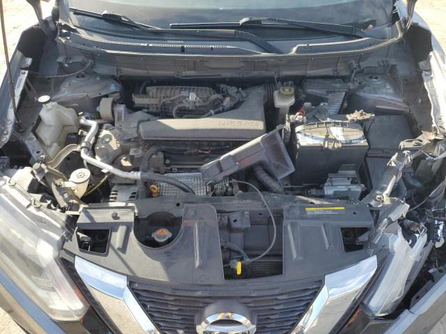 KNMAT2MVXHP503647 - 2017 NISSAN ROGUE S GRAY photo 12