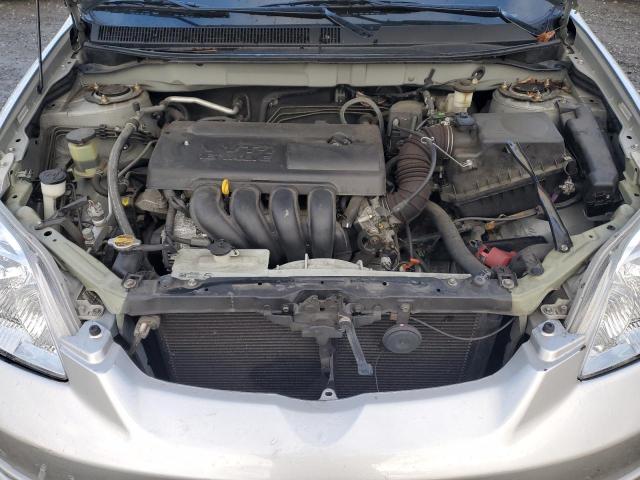 2T1KR32E54C211392 - 2004 TOYOTA COROLLA MA XR SILVER photo 11