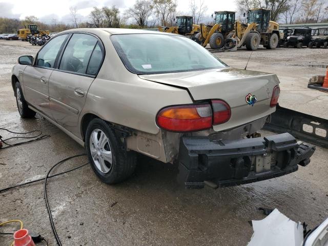 1G1ND52J3Y6164602 - 2000 CHEVROLET MALIBU BEIGE photo 2