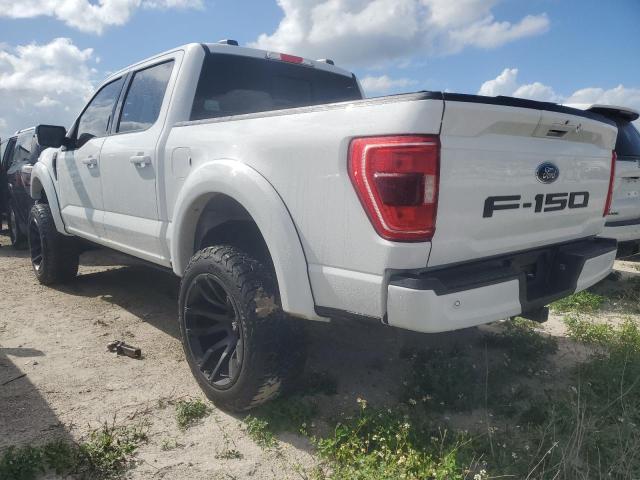 1FTFW1E52MFC10377 - 2021 FORD F150 SUPERCREW WHITE photo 2