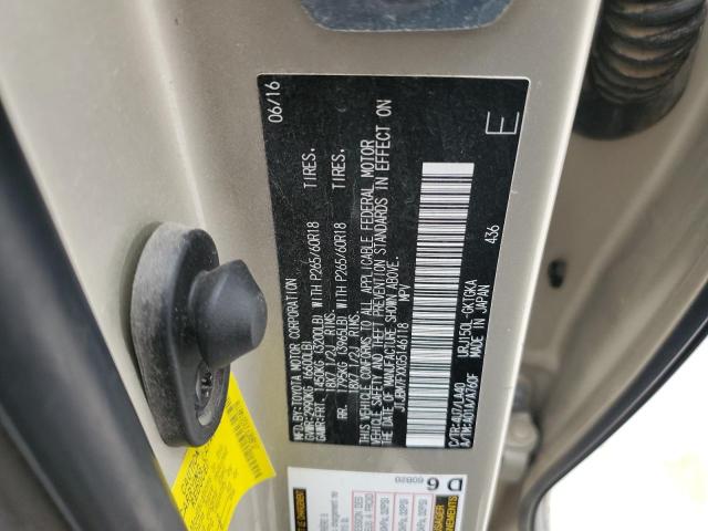 JTJBM7FXXG5146118 - 2016 LEXUS GX 460 TAN photo 13