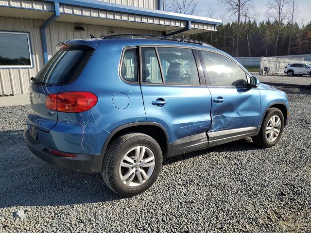 WVGAV7AX9HK024903 - 2017 VOLKSWAGEN TIGUAN S BLUE photo 3